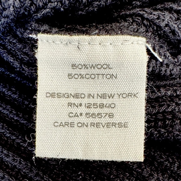 INTERMIX Black Ribbed Knit Sweater - Picture 8 of 9